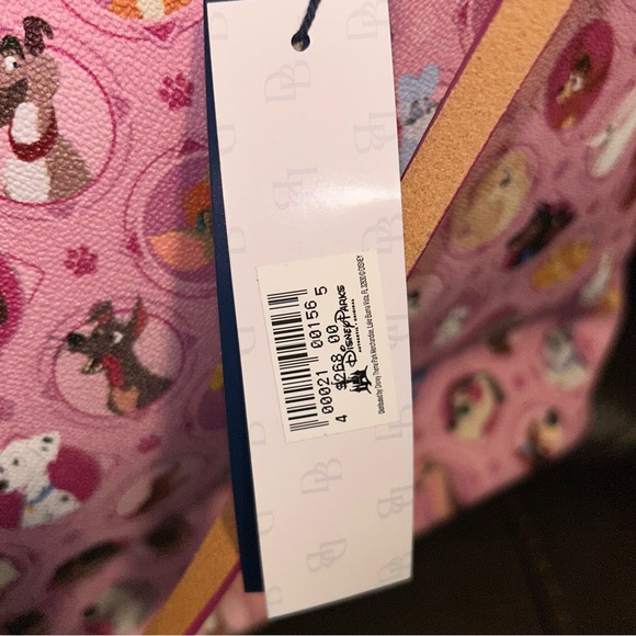 Disney Dogs Pink Dooney & Bourke Large Tote *Limited Edition* - Picture 4 of 4